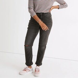 Madewell Black Boyfriend Jeans